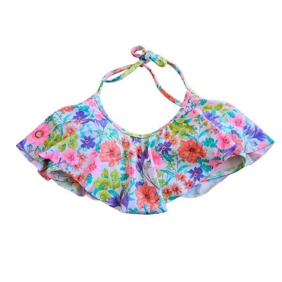 Victoria Secret Sz S multicolor floral bikini top - Picture 3 of 4